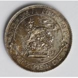 Sixpence 1911 toned AU