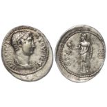 Hadrian 117-138 A.D., silver cistophorus of Aezani Phrygia, struck 129-132 A.D., obverse:- Bust of