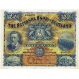 Scotland, the National Bank of Scotland 1 Pound P248a (dated 11th November 1916), nice early date,