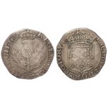 Scottish silver thistle-merk of James VI, Eighth Coinage, 1602, Spink 5497, a little weakness