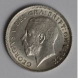 Sixpence 1918 EF/GEF