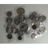 World Coins (29) mostly silver, 19th-20thC, mixed grade, high grade noted.