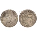 Silver gaming token by Simon De Passe, a London based Dutchman, a Royal Family portrait engraver,