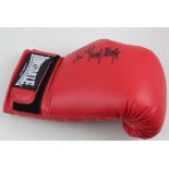 Lonsdale Boxing Glove signed by British Legend Sir Henry Cooper