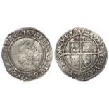 Elizabeth I silver sixpence, Third and Fourth Issues 1561-1577, mm. Coronet 1567-1570 and dated