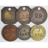 English & Welsh Industrial Tool Checks (6) : Joshua Wilson & Sons Bean Ing Mills (Leeds) No. 562;