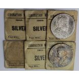 Royal Mint Commemorative Medals (6): 3x Edward VII Coronation 1902, 2x George V Coronation 1911, and