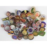 Trade Union badges (approx 50) various types and ages.