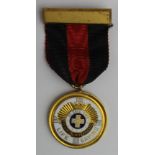 Life Saving medal - The Girls' Life Brigade gilt & enamel medal (not presented)