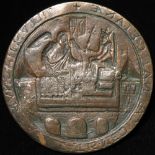 Seal, bronze 69mm: The legend being slightly illegible, seems to mention 'FACULTATIS MEDICAE