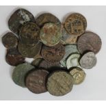 Roman Imperial bronzes, mostly early, some colonial, some imitations and including 3 x sestertii,