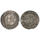 Elizabeth I silver sixpence, Third or Fourth Issue, mm. Pheon and dated 1564 (the year of