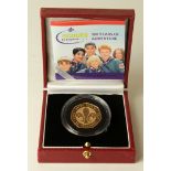 Fifty Pence 2017 "Scouts" gold proof FDC boxed as issued