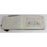 Naval interest. An album containing numerous mechanical diagrams and information relating to H.M.