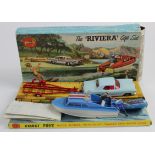 Corgi Toys Gift Set, no. 31, The Riviera, with insert, driver & skier, instructions present,