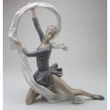Lladro Nao porcelain figure, depicting a ballerina, height 32cm approx.