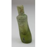 Islamic circa 500 AD cut glass bottle, 60mm