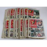 Eagle comics. A collection of approximately 110 Eagle comics, circa 1950-53
