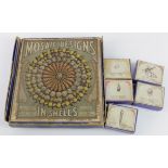 Mosaic Designs in Shells, by C. Arthur Pearson Ltd, London. An unusual Victorian game consisting