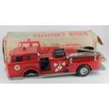 Texaco Fire Chief Fire Engine / Truck, missing front axle & wheels, contained in original box (