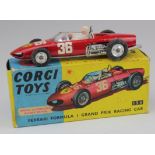 Corgi Toys, no. 154 'Ferrari Fomula I Grand Prix Racing Car' (Glidamatic), contained in original box