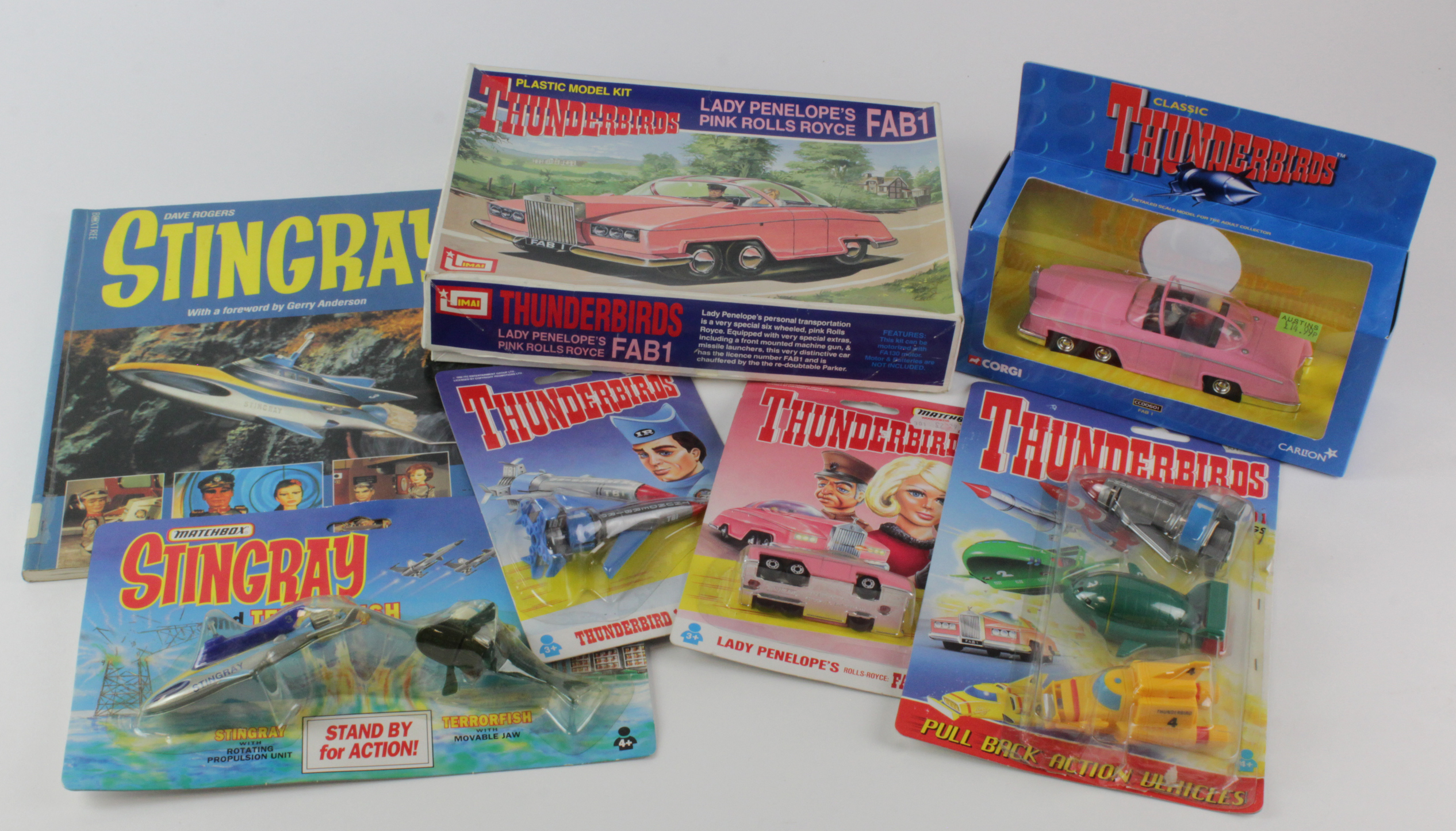 Gerry Anderson's Thunderbirds & Stingray. Corgi CC00601 FAB1 mint boxed, Matchbox FAB1, Thunderbird1