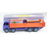 Dinky Supertoys, no. 903, Foden Flat Truck with Tailboard, orange & blue, contained in original