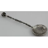 Coin Spoon : Italian States, Papal States-Bologna, Revolutionary Government silver 10 Paoli (