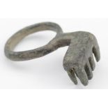 Roman circa 300 AD key ring, 30mm