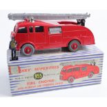 Dinky Supertoys, no. 955, Fire Engine with Windows and Extending Ladder, contained in original box