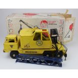 Nylint Toys yellow pressed steel Michigan Shovel Crane (no. 2200), circa 1960s, contained in