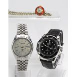 Watches (3) Gents Citizen automatic, gents "Winner" automatic wristwatch & a ladies Le Cheminant
