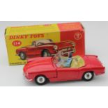 Dinky Toys, no. 114, Triumph Spitfire, contained in original box