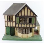 Dolls House, Large dolls house, circa early to mid 20th Century, height 61cm, width 68cm approx.