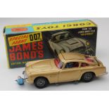 Corgi Toys, no. 261, Special Agent 007 James Bond's Aston Martin D.B.5,, with original insert, two