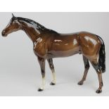 Large Beswick race horse, height 28cm approx.