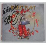 Robert Plant signed band of Joy CD, signed on the cover