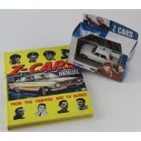 TV 1955 Z-Cars Annual in lovely condition together with a boxed Corgi Ford Zephyr 6