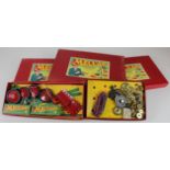 Meccano. Five boxed Meccano Accessory Outfit packs, comprising 2A, 3A, 4A, 5A & Gears Outfit A,