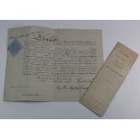 Two Commission scrolls to 'A. H Martin' (Army Service Corps), dated 1908 & 1914, signed by King