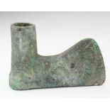Bronze age circa 2000 BC bronze axe head, 95-60mm