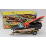 Corgi Toys, no. 107, Batboat & Trailer, contained in original box