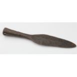 Roman circa 100 iron socketed spear , 180mm