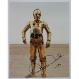 Star Wars signed 10x 8 Anthony Daniels C.3.P.O