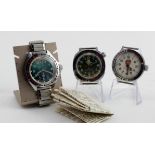 Three gents Russian wristwatches, all AF
