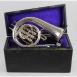 Boosey & Co. French Horn, stamped 'Trade mark Distin, Patent Light Valve, Boosey & Co. Makers, 295