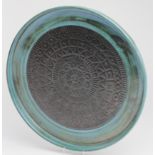 Troika circular plate, printed makers name to reverse, diameter 23cm approx.