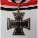 German WW2 Knights Cross of the Iron Cross, correct 3x piece construction, raised Swastika, L/12