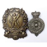 Badges Scottish interest, Perth Highland Rifle Vols, 1st Aberdeenshire 33, both GVF (2)