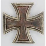 Imperial German 1813 Iron Cross 1st Class, reverse marked '2'. Also maker marked 'M' to side of